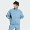 adidas Originals Firebird Sports Stripe Zip Long Sleeve Denim Jacket Men Jackets KX1196