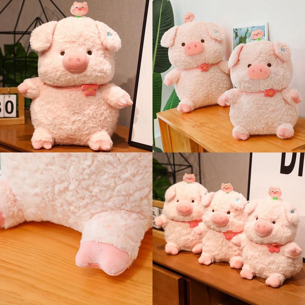 Cute Pu Pig Plush Toy Adorable Stuffed Pig Doll For Girls Soft And Huggable Animal Toy