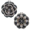 High Quality Handmade Alloy Flower Rhinestone Evening Clutch with Magnetic Clasp for Women's Wedding Banquet Luxury Dinner Bag