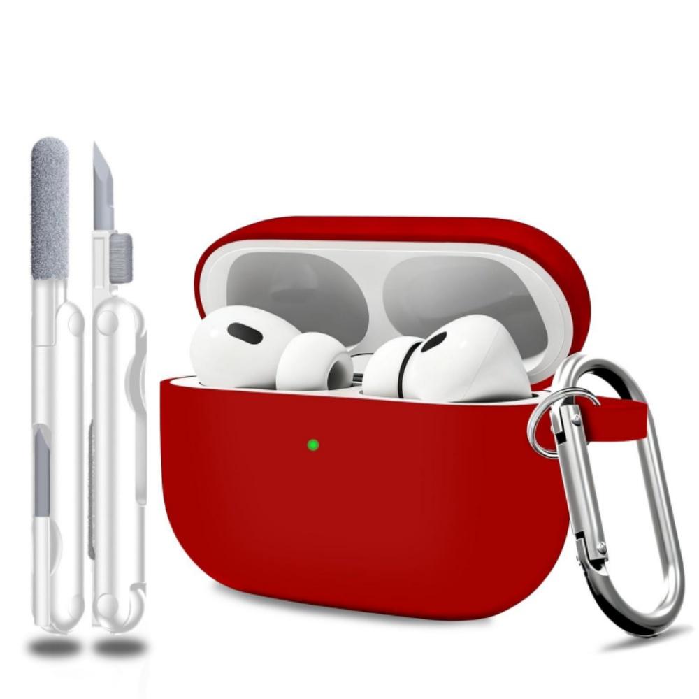 Für AirPods Pro 3. Generation Hülle Neue Weiche Silikonhülle für AirPods Pro 3 Schutzhülle mit Reinigungsset für AirPods Pro 3