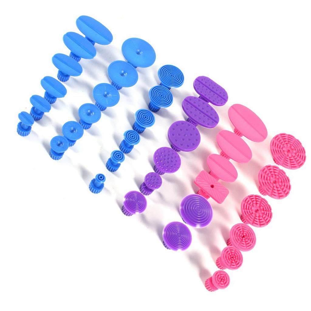 36PCS Auto Car Body Paintless Dent Repair Tools Glue Puller Tabs Removal Kits