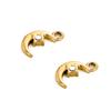 CARLIDANA Delicate Unisex Waterproof Stainless Steel Sun Pendant Moon Charms 18k Gold Color for DIY Jewelry Necklace Jewelry