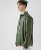 DREAMWORLD [Leather] Long Sleeve Shirt Olive_01