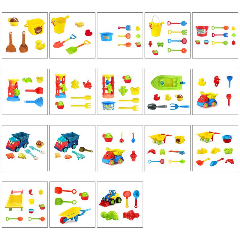 Strandspielzeug für Kinder 4-9-tlg. Baby-Strandspielspielzeug Kinder Sandkastenset