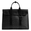 Gotham 38 accessori metallici stampati per presbiopia, valigetta in ecopelle e pelle di vacchetta, taglia grande, da uomo, nero