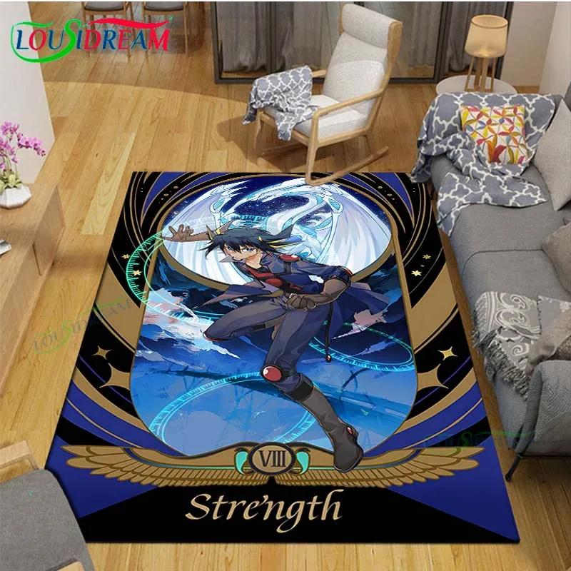 

3D Famous Card Games Y-Yu-Gi-Oh Carpet for Living Room Home Sofa Decoration,Children Game Decor Floor Mat Yoga Mat Large Carpet 40x 60cm