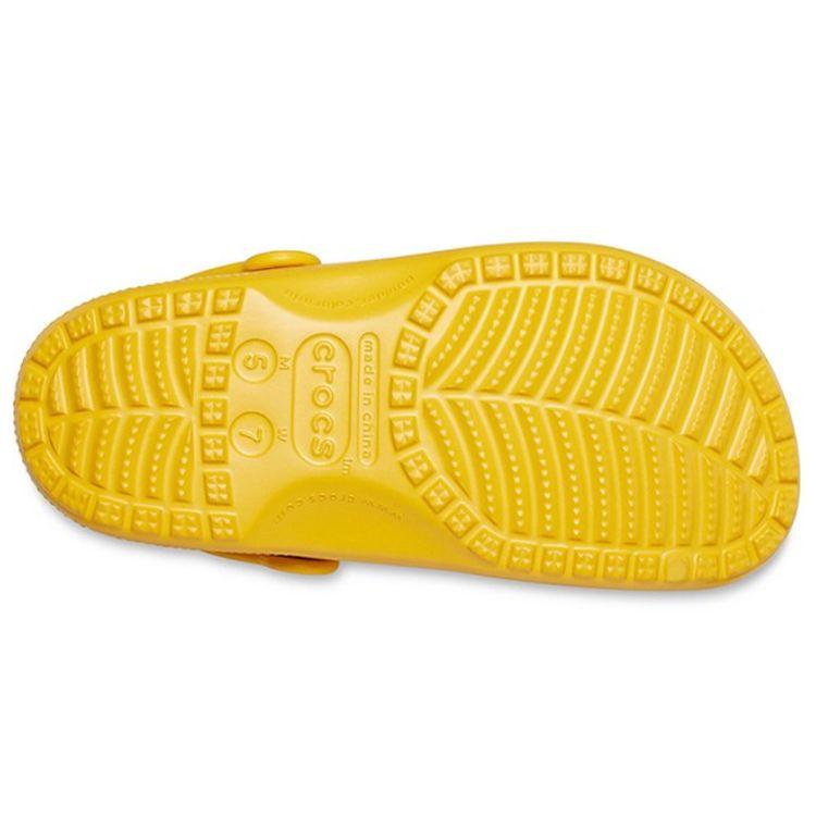 Crocs Classic Clog Casual Simple Puff Clog Beach Sandals Unisex Sandals Light-Yellow 206624-700