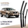 For Volvo XC60 2009-2011 2010 Wiper Front & Rear Wiper Blades Windshield Windscreen Window Brushes 26"+20"+15"
