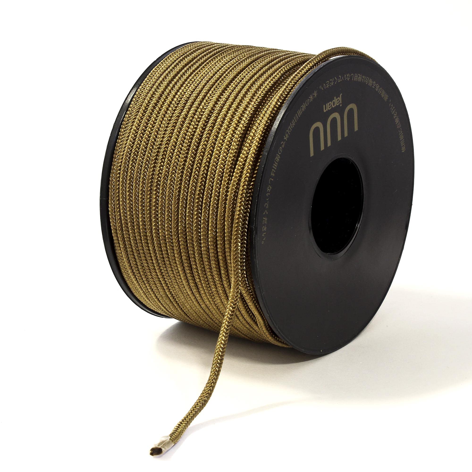 

Sanyu Sangyo UUU Guy Rope Bobbin Winding Coyote Brown 3mm x 50m