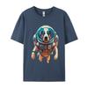 Funny Spacedog T Shirt Print Tops T Shirt Funny Cotton Unisexs Tshirts Hot Sale Tees Unisexs Designer Clothes