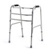 Fracture Rehabilitation Auxiliary Equipment Stainless Steel Portable Walker Foldable Elderly Walking Aid