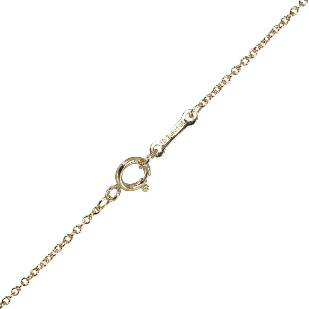 TIFFANY&Co. Bean Necklace K18 yellow gold 7.85g Women Used