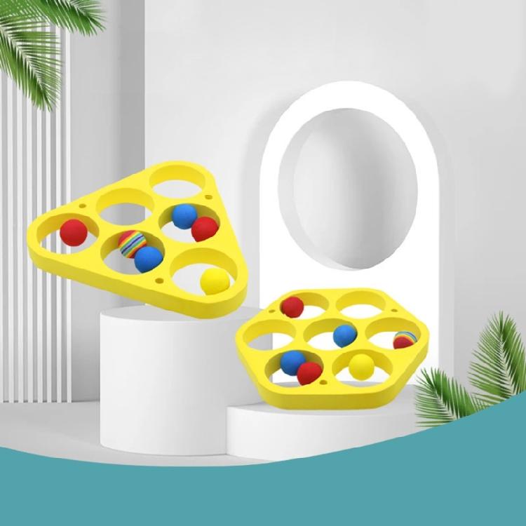 Floating Foam Rings Toy with Balls and Rings, Pool Games for Kid Family Outdoor