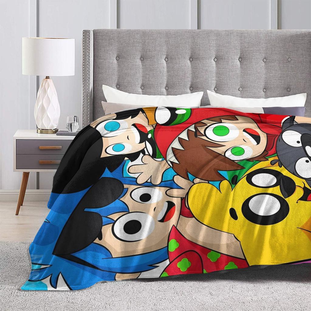 Weiche warme Decke Picknick Mikecracked Mikes Überwurfdecke Flanell Tagesdecke Für Draußen Bequeme Sofa-Bettdecke