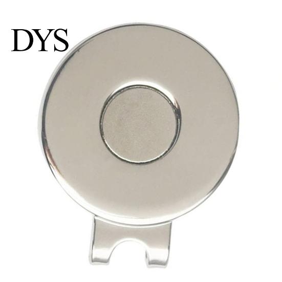 Golf Mark Hat Clip Anti-rust Tool Zinc Alloy Cap Magnetic Ball Marker for Sport Training Aids
