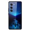 For Redmi 15 5G Case 6.9" 25057RN09E Tempered Glass Hard Covers For Redmi 15 4G 2025 Luxury Phone Cases Protective Bumper Fundas