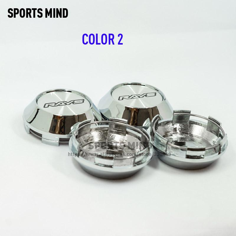 4PCS/lot 68MM Car Wheel Center Hub Caps for RAYS VOLK Emblem Logo CE28 Rim TE37 Tokyo Time Attack