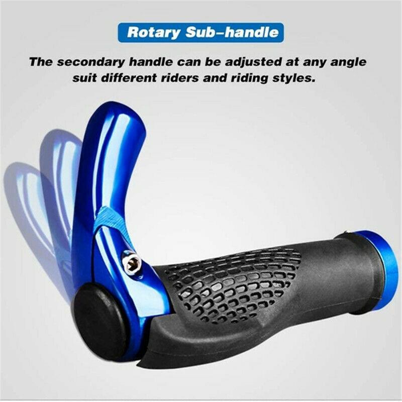 2pcs Ergonomic Rubber Bicycle Handlebar Grips MTB Mountain Bike Cycling