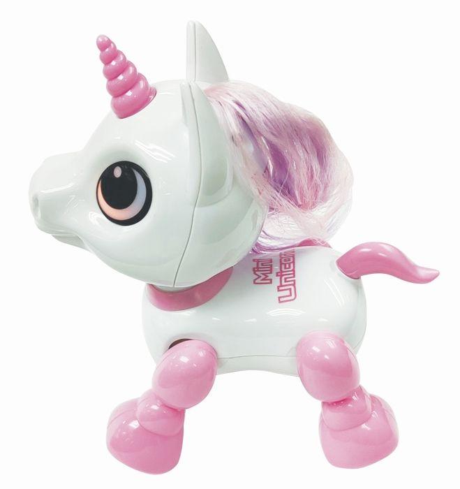 Power Unicorn Mini Unicorn Robot - Light and Sound Effects - Hand Clap Control - Repeat