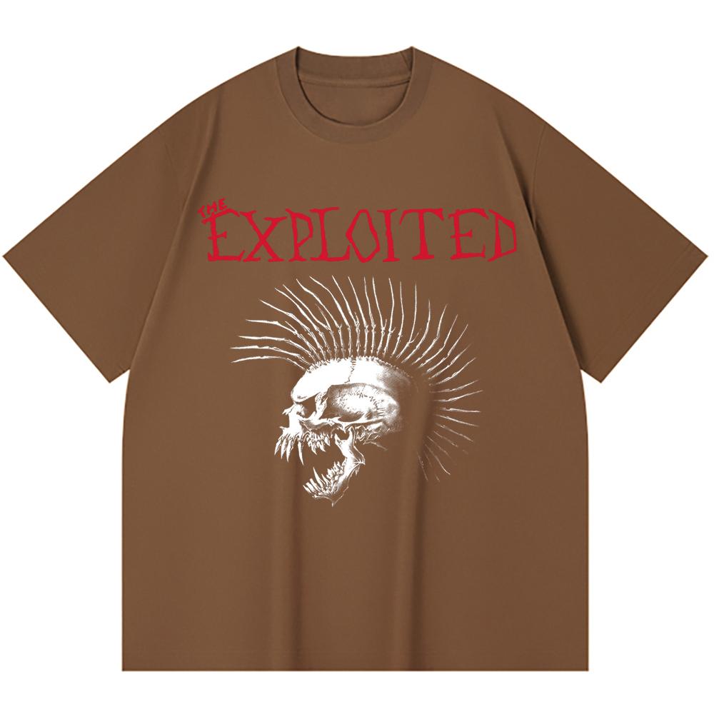 230 Gsm 100% Cotton Heavy Metal T-Shirt Rock Band Popular Music Print Unisex Heavy Cotton T Shirt