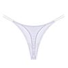 Lycra Fine Ribbed Cotton T-Back Thong for Women – Sexy, Comfortable, Breathable G-String with Thin Straps