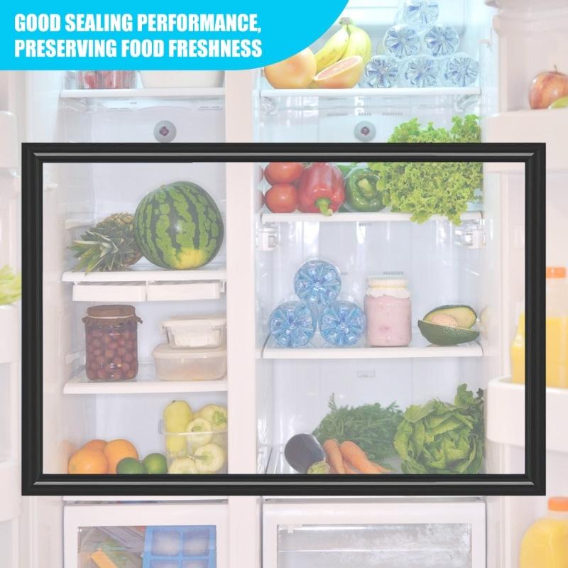 Reliable Refrigerator Freezer Door Seal 28.34 Inches Wide Strong Rubber Material Easy Installation