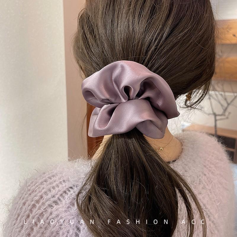 Silk Satin Scrunchie 2022: Elegant Hair Tie for Women