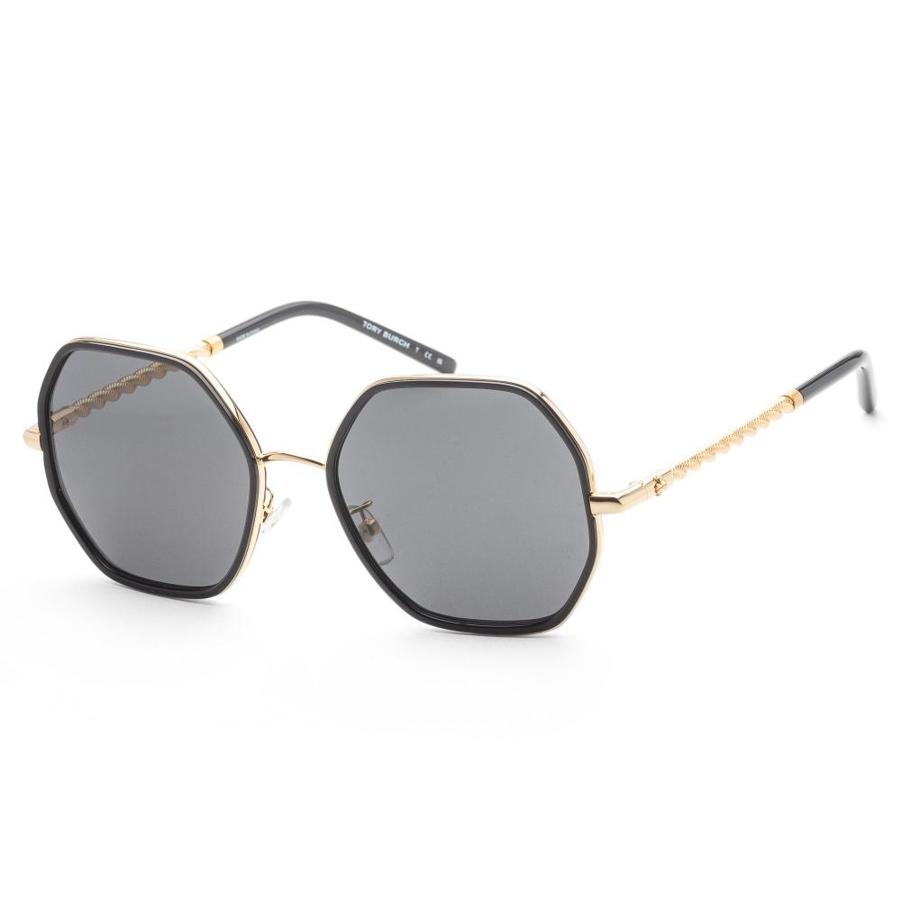 

Женские солнцезащитные очки Tory Burch TY6092 332787 55 мм черные черные