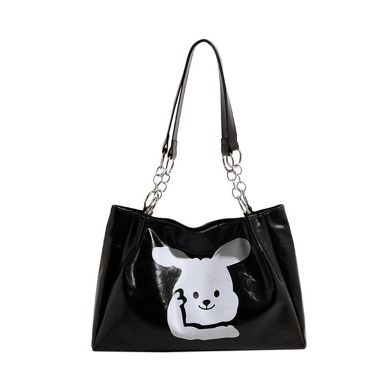 Einkaufstasche für Damen 2024 Neue Pendlertasche mit großem Fassungsvermögen Temperament Beliebte Retro Vielseitige Schulter-Schultasche