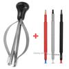 Watch Hand Pressers Pusher Fitting Set Kit Watch Needles Picker Double-ended Needle Pen Watchmaker Repair Tool Accessories Kit