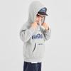 Boys' Fleece-Lined Winter Hooded Pullover Sweatshirt