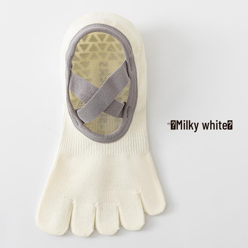 Non-Slip Five-Finger Yoga & Pilates Toe Socks for Indoor Fitness Training