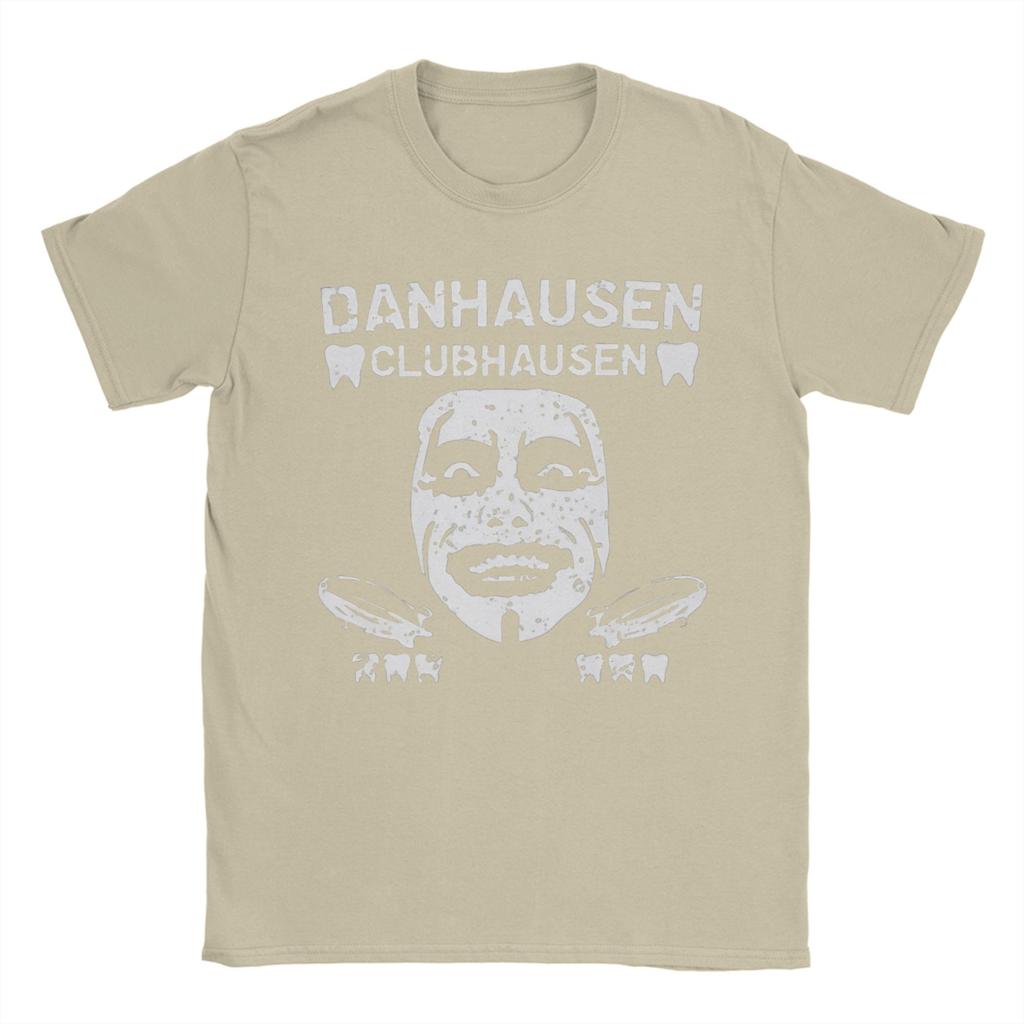 Fashion Danhausen Mask Wrestler T Shirt for Unisex Women  Cotton Tshirts Short Sleeve Clothing