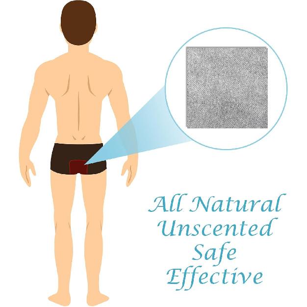 10 Pcs Flatulence Deodorizer High Absorption Flatulence Pad Panty Liner Disposable Charcoal Deodorizer Flatulence Farts Filter Pads to Absorb Gas