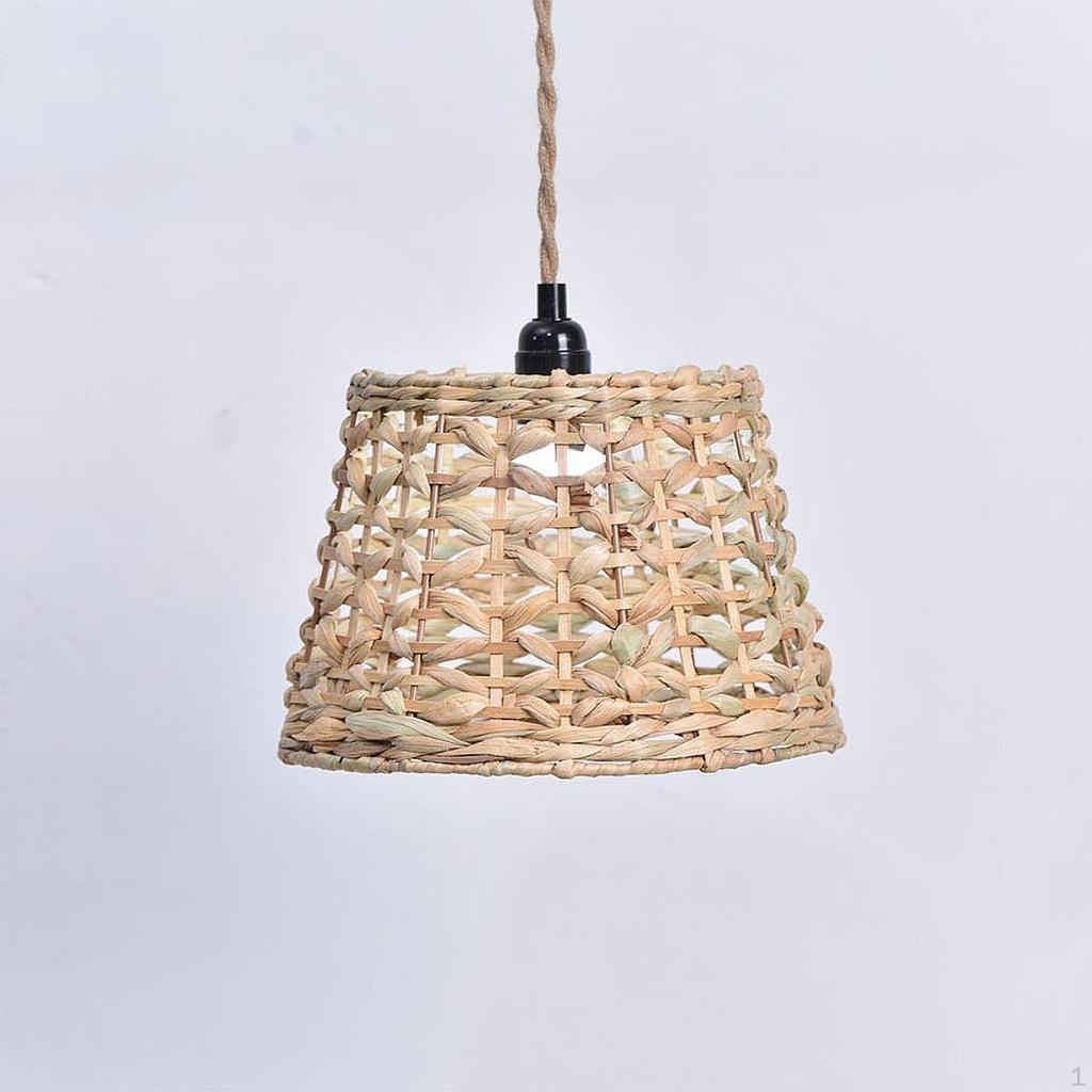 Handgefertigte Pendelleuchte aus Rattan für moderne Wohndekoration