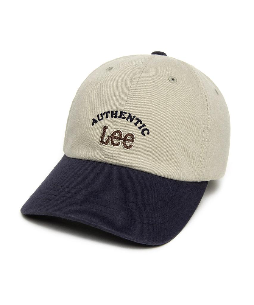 LEE Twitch Logo Color Block Ball Cap Beige