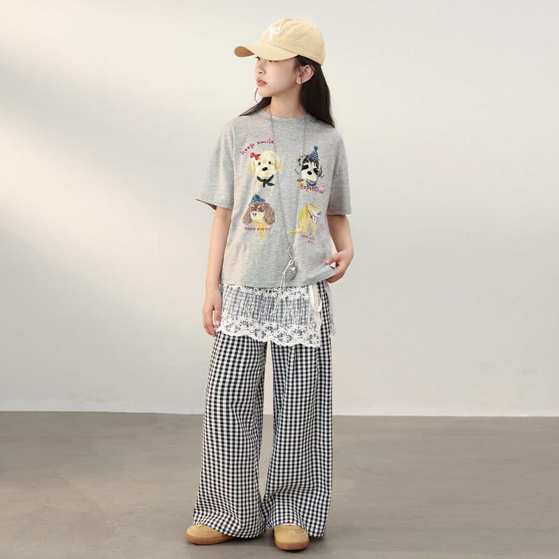 

LUSON Girls 2025 Fashionable Summer Two-Piece Set 150