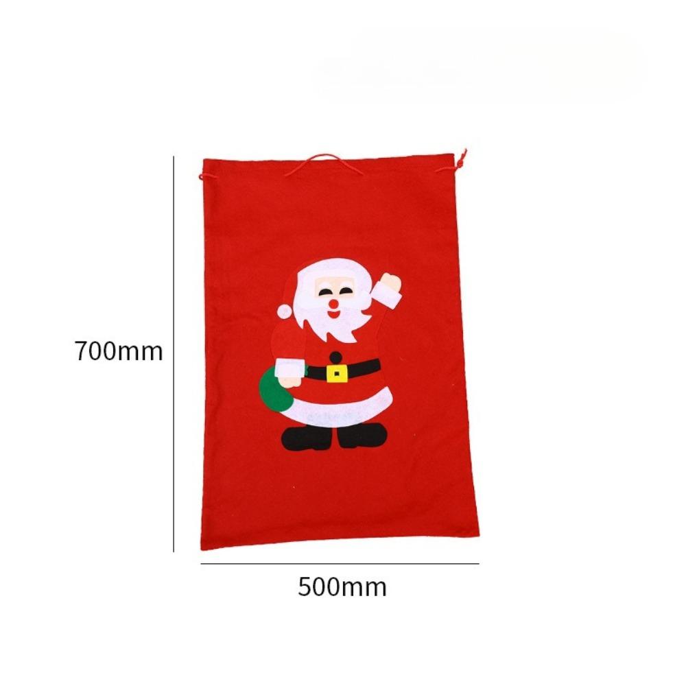 

Christmas gift bag, gift bag, large size, Christmas dressing supplies, Santa Claus backpack, 50cm * 70cm