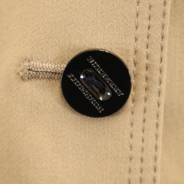 BURBERRY Sanyo Shokai Velor Velor tailored jacket 38 Beige Women Used
