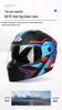 Bluetooth Double Visor Flip-up Motorcycle Helmet with 3C Certification