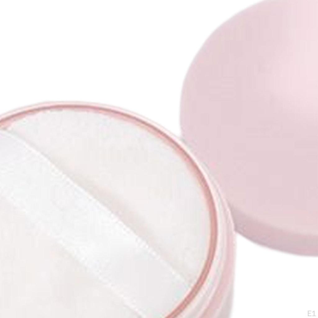 5G Capacity Empty Body Powder Holder Box with Puff Daily Use or Travel Light Weight Convenient