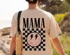 Funny Mama Shirt, Retro Mama T-Shirt, Trendy Melting Face Mama Shirt, Mothers Day Gifts Shirt, Mama Tee, New Mom Shirt, Cute Mom Shirts