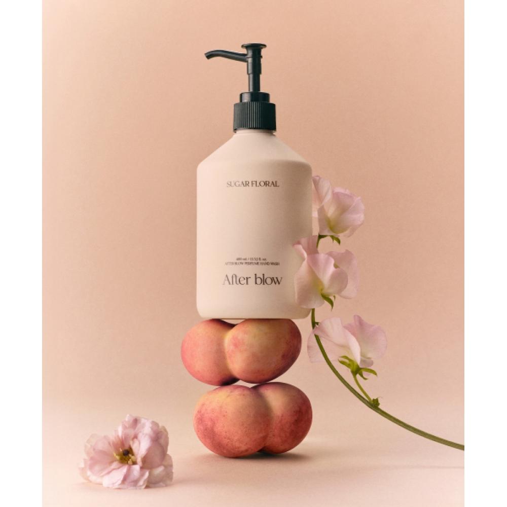 Afterblow Духи Мыло для рук Сахарное Цветочное 400ml