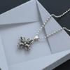Collana Pendente Pestello Vajra Incrociato Stile Cinese Femminile Alto Senso Nicchia Vento Freddo Catena Clavicola