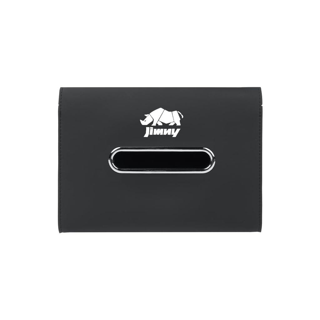 Jimny Car Tissue Compatible with Nomad and PU Leather Hanging Tissue Holder with Hidden Snap Buttons for Sun Instrument and Rear Convenient Tissue