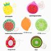 Montessori Wooden Sorting Cups Baby Brain Training Toy With Fruit Color Matching