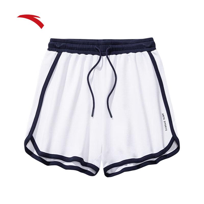 Anta High-Waisted Summer College Style Athletic Shorts