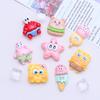 Biscuit Sea Treasure Bright Cartoon Handmade DIY Ornament Accessories Cream Glue Resin Hair Clip Material