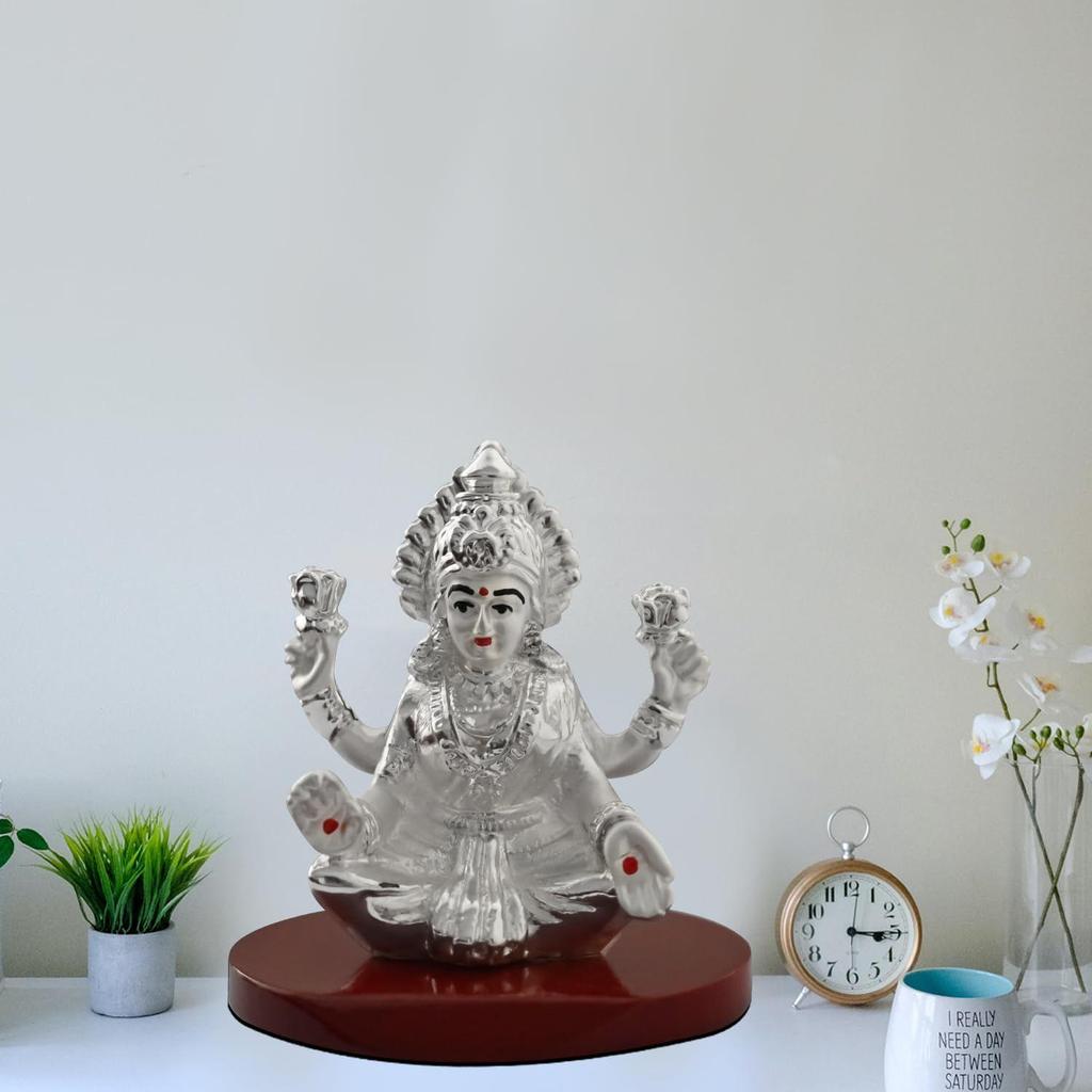 Resin Idols | Car Dashboard | for Mandir, Office and Home Dcor (Laxmi), Religious