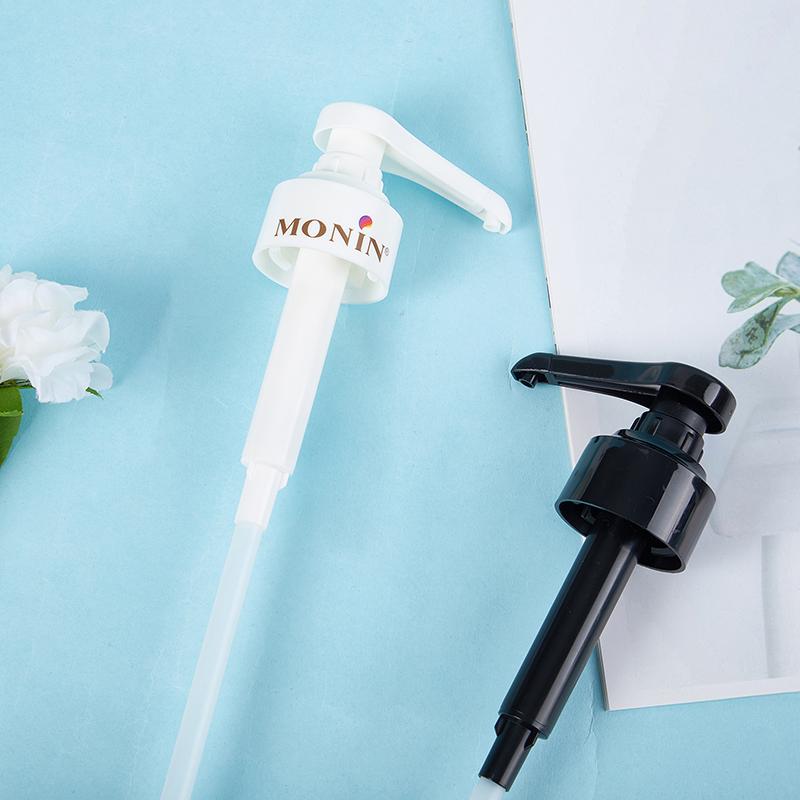 Kaffeespender Siruppumpe Schwarzer Flüssigkeitsspender für Sirup 10Ml Saftflaschenspenderpumpe